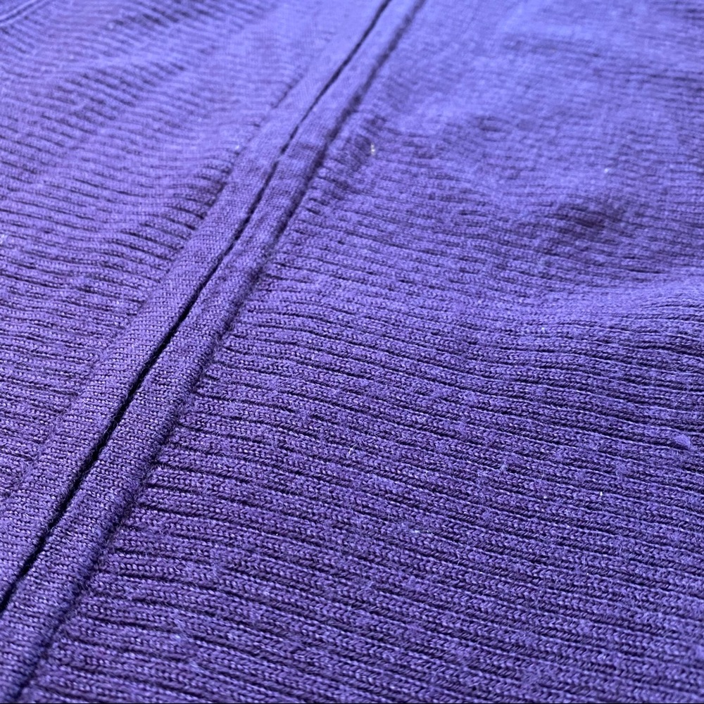 Athleta Wool Blend Knit Zip Up Sweater - Picture 3 of 5
